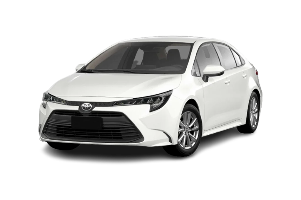 Toyota Corolla on rent in Lahore